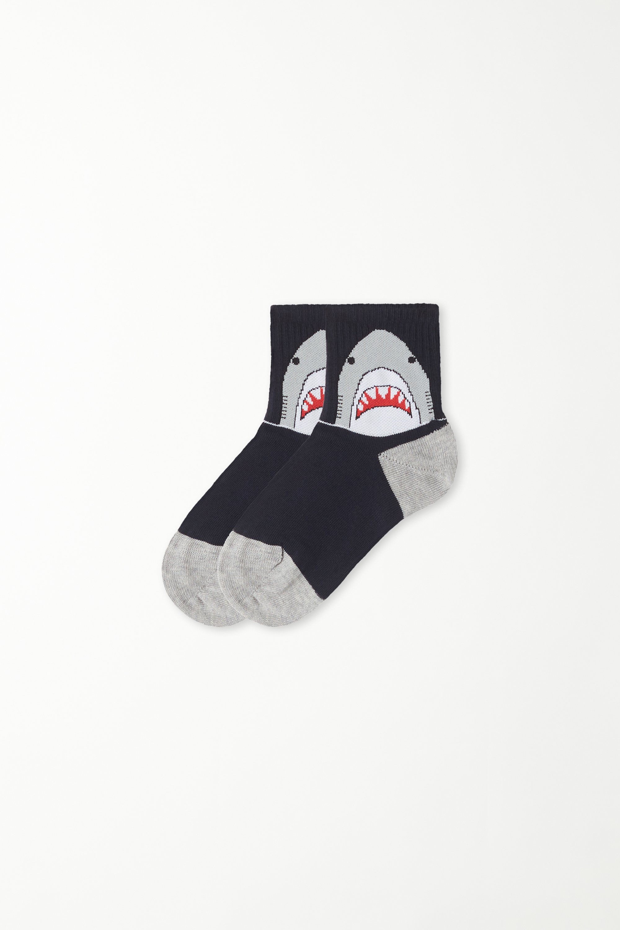 Gemusterte Socken aus Baumwolle für Jungen