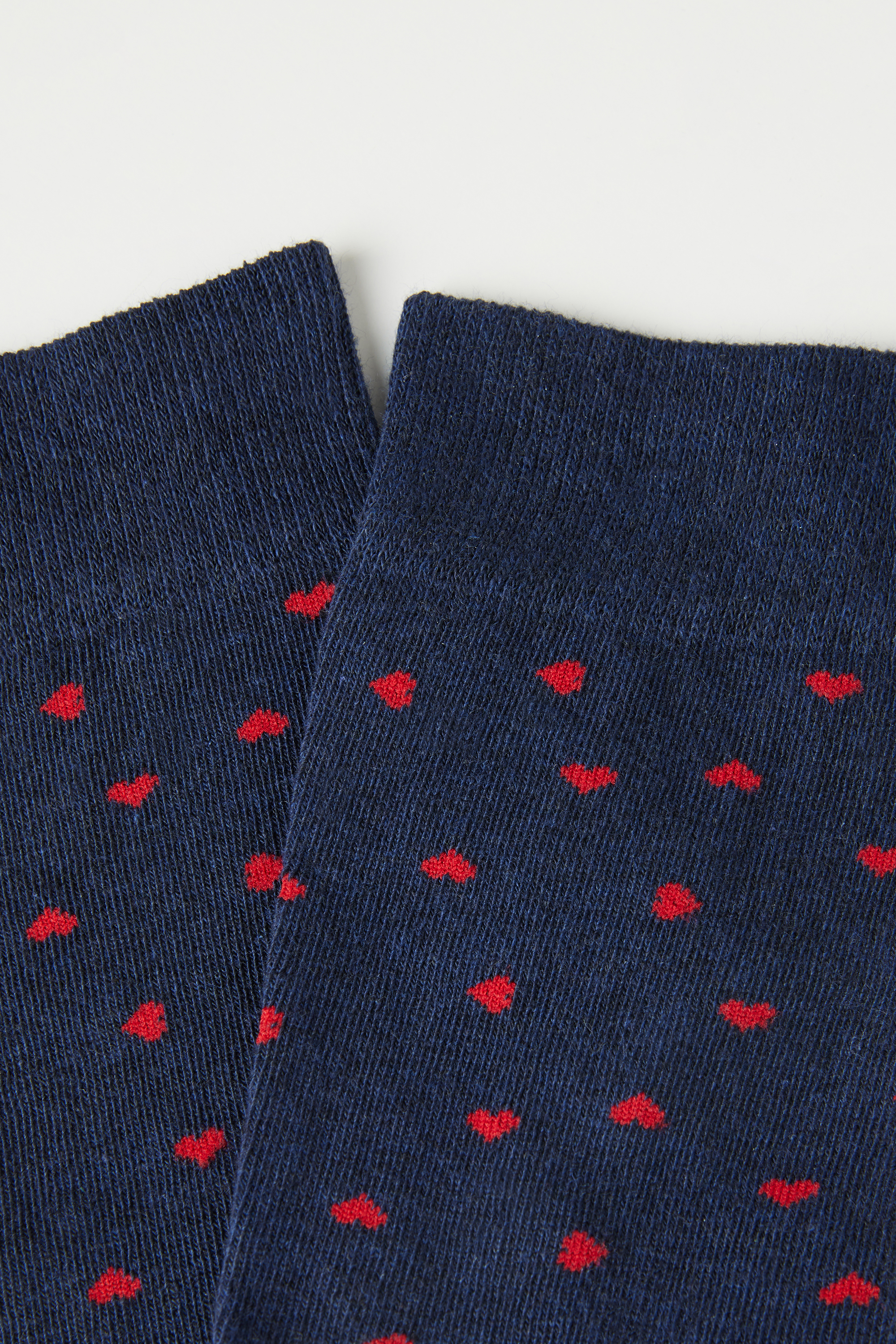 Středně Dlouhé Pánské Bavlněné Ponožky se Vzorem