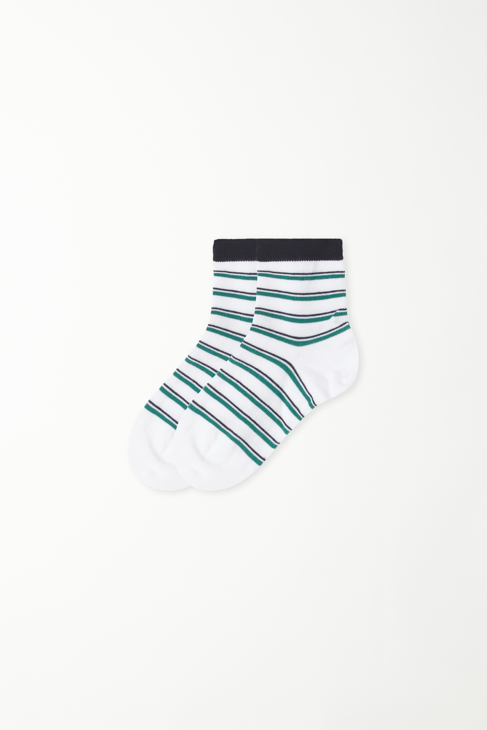 Krátké Chlapecké Bavlněné Ponožky se Vzorem