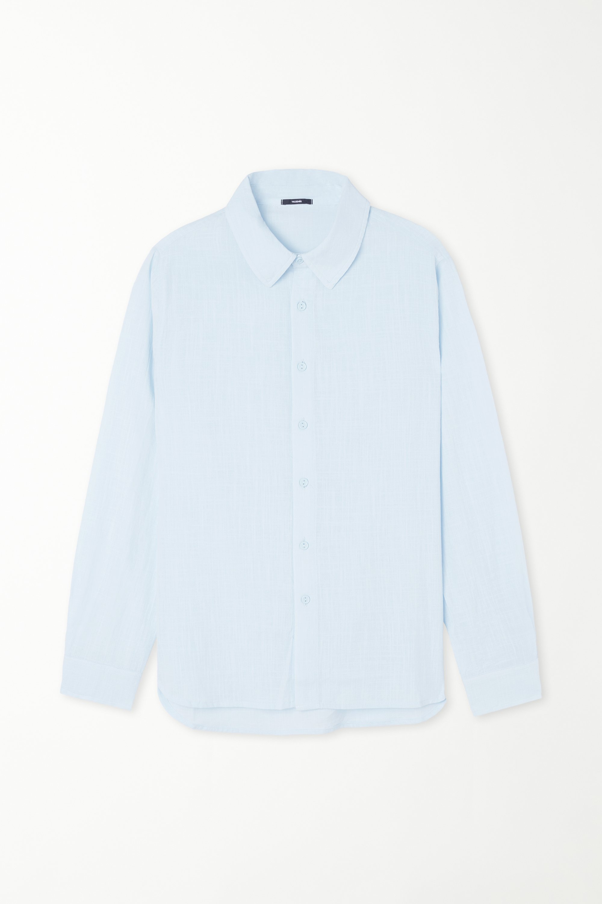Long Sleeve Shirt in 100% Super Light Cotton